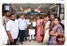 अल्पवयीन मुलींचे शोषण प्रकरण फास्टट्रॅक कोर्टात चालवा- प्रा किरण कापगते यांची भाजप शिष्टमंडळासमवेत मागणी