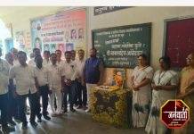 शिक्षक आमदारांच्या उपस्थितीत महामानवांची जयंती संपन्न.