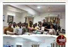 सुधीरभाऊ मुनगंटीवार यांच्या सूचनेनुसार भाजप शिष्टमंडळाची शिष्टाई.