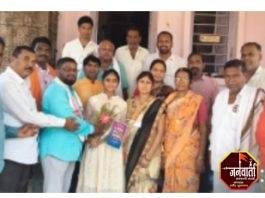 नेहालिका ठिकरे हिचे सुयश, भारतीय जनता पक्षातर्फे सत्कार