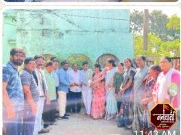 भारतीय जनता पक्षातर्फ़े मुल तालुक्यातील गुणवंताचा सत्कार