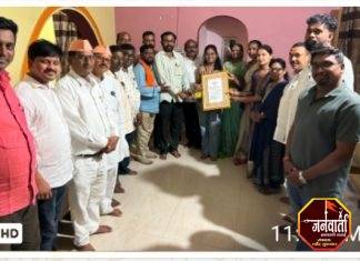डॉ. सेजल बबन गुंडावार यांचा भाजपा, मूल शहरच्या वतीने सत्कार व अभिनंदन